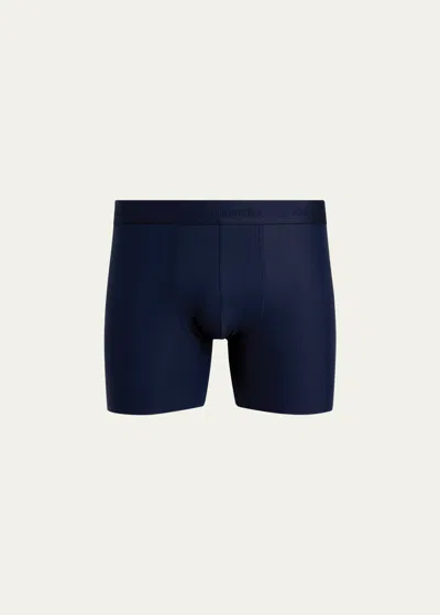 Commando Men's Original Microfiber Boxer Briefs In Dkn-dark Navy