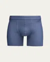 Commando Men's Original Microfiber Boxer Briefs In Slate