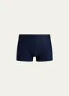 Commando Men's Micro-modal Modern Fit Boxer Briefs In Dark Navy
