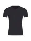 Commando Classic Microfiber Crewneck Undershirt In Blue