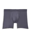 Commando Micro Modal Modern Fit Boxer Briefs In Titanium