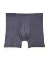 Commando Micro Modal Relaxed Fit Boxer Briefs In Titanium