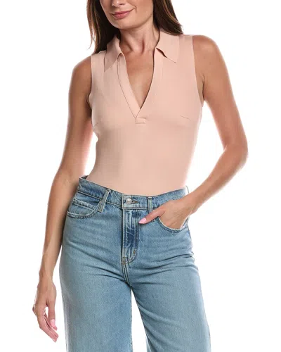 Commando Neo Sleeveless V-neck Polo Bodysuit In Multi