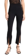 Commando Neoprene Side Zip Pant In Black