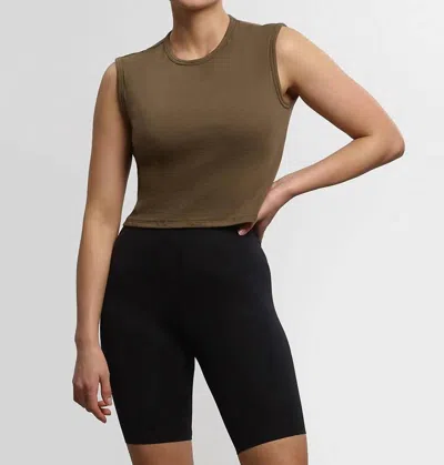 Commando Neoprene Bike Short In Black