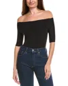 Commando ® Neoprene Boatneck Bodysuit In Black