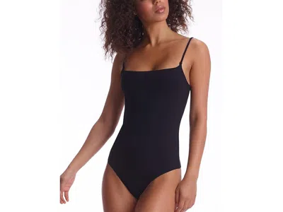 Commando Neoprene Cami Bodysuit In Black