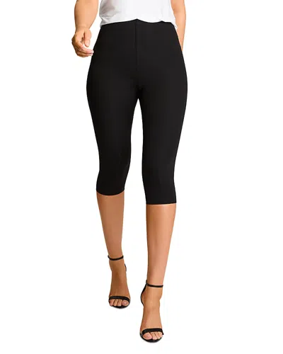 Commando Neoprene Capri Leggings In Black