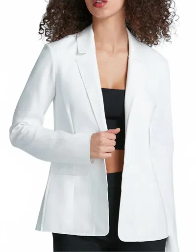 Commando Neoprene Ceo Blazer In White