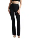 Commando Neoprene Flared Legging In Black In Black