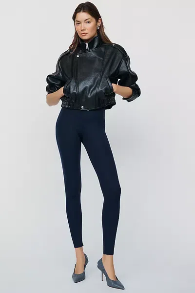 Commando Neoprene Leggings In Blue