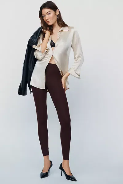 Commando Neoprene Leggings In Red