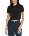 Commando ® Neoprene Polo Shirt In Black