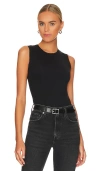 Commando Neoprene Signature Bodysuit In Black