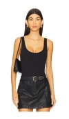 Commando Neoprene Tank Bodysuit In Blue