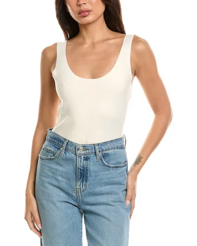Commando Neoprene Tank Bodysuit In Ivory