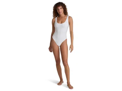 Commando Neoprene Tank Top Bodysuit In White