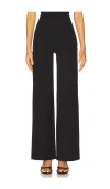 Commando Neoprene Wide Leg Pant In Black