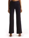 Commando Neoprene Wide Leg Pants In Black In Black