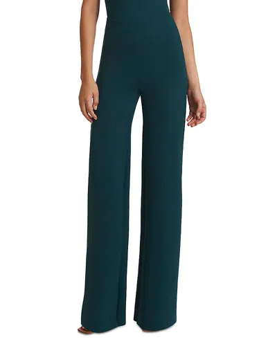 Commando Neoprene Wide Leg Pants In Juniper