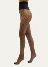 Commando Open Air Net Tights In Black
