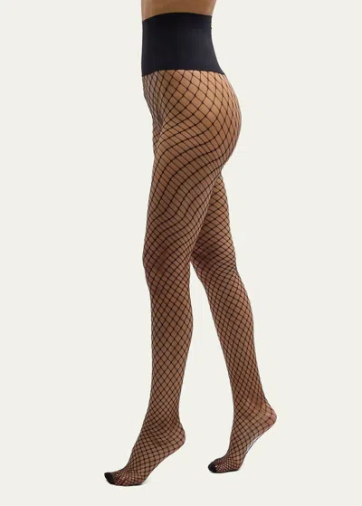 Commando Open Air Net Tights In Black