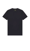 Commando Original Microfiber Crewneck Undershirt In 黑色