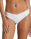 Commando Party Starter Crystal Thong In White