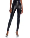 Commando Perfect Control Faux Leather Leggings In Black