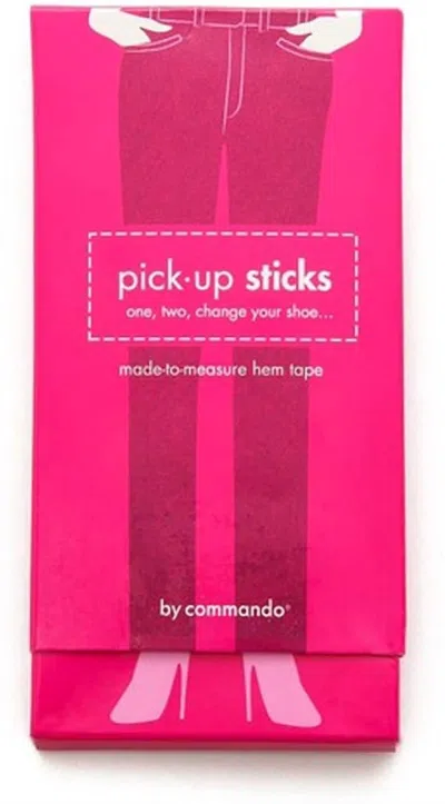 Commando Pick-up Stiks Made-to-measure Hem Tape In Pink