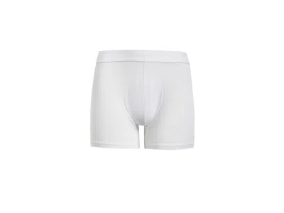 Commando Pima Cotton Boxer Brief In White