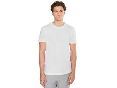 Commando Pima Cotton Crew Neck Undershirt In White