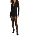 Commando Plaid Net In Black