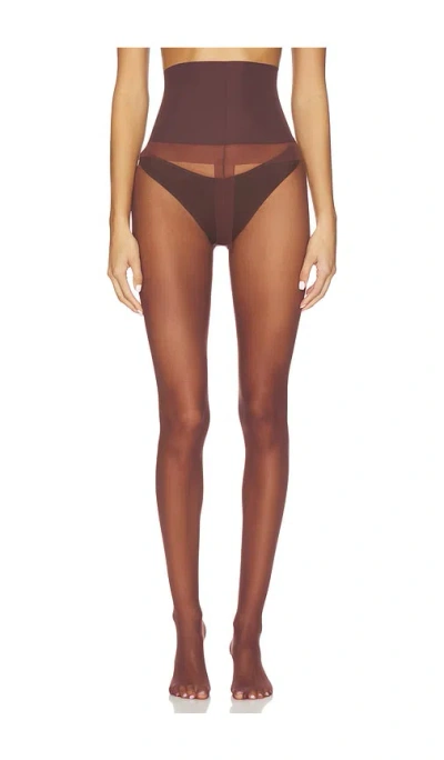 Commando Premier Sheer Tights In Black