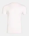 Commando Premier Stretch-cotton Crewneck Undershirt In White