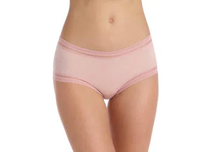 Commando Pure Pima Girlshort Panty In Pale Pink In Multi