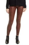Commando Reptile Embossed Faux Leather Leggings
