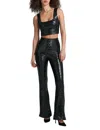 Commando Sequin Flared Legging In Black In Black