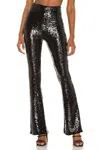 Commando Sequin Flared Legging In Black
