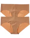 Commando Set Of 2 Bikini Bottom In Brown