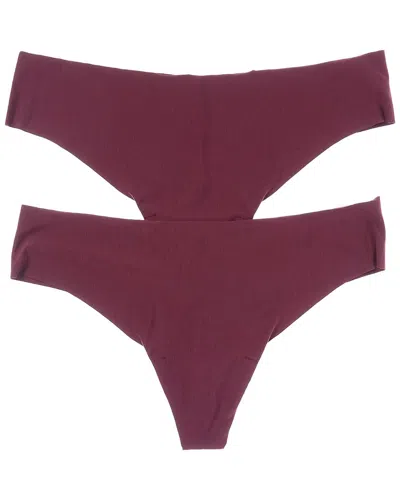 Commando ® Set Of 2 Butter Thong In Purple