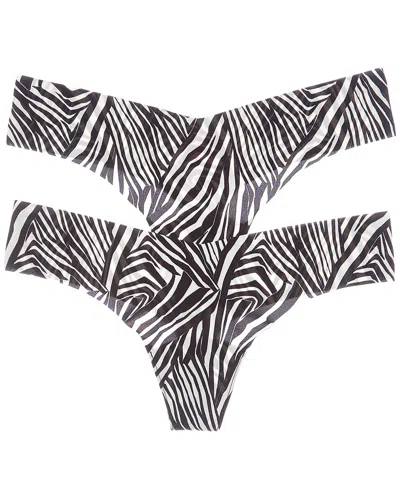 Commando ® Set Of 2 Classic Print Thong In Multi