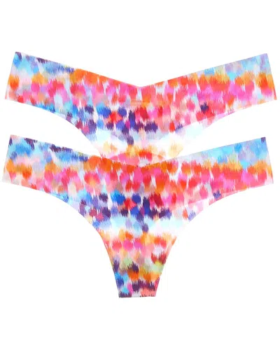 Commando ® Set Of 2 Classic Print Thong In Multi