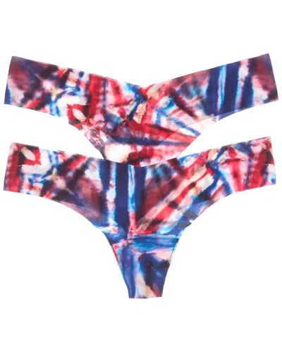 Commando ® Set Of 2 Classic Print Thong In Multi