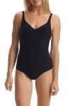 Commando Sexy + Smooth Thong Bodysuit In Black