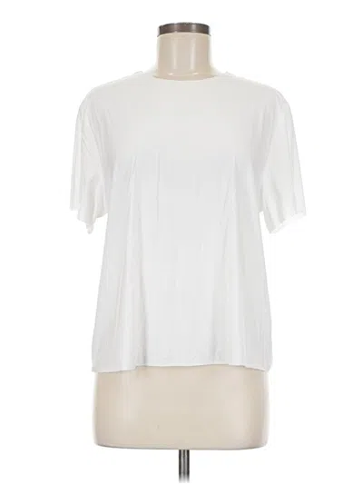 Pre-owned Commando Short Sleeve T-shirt In White