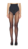 Commando Soft Luxe Sheer Tights In Black
