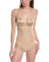 Commando ® Spaghetti Strap Bodysuit In Beige