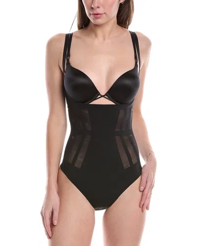 Commando Spaghetti Strap Bodysuit In Black