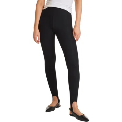 Commando Stirrup Leggings In Black